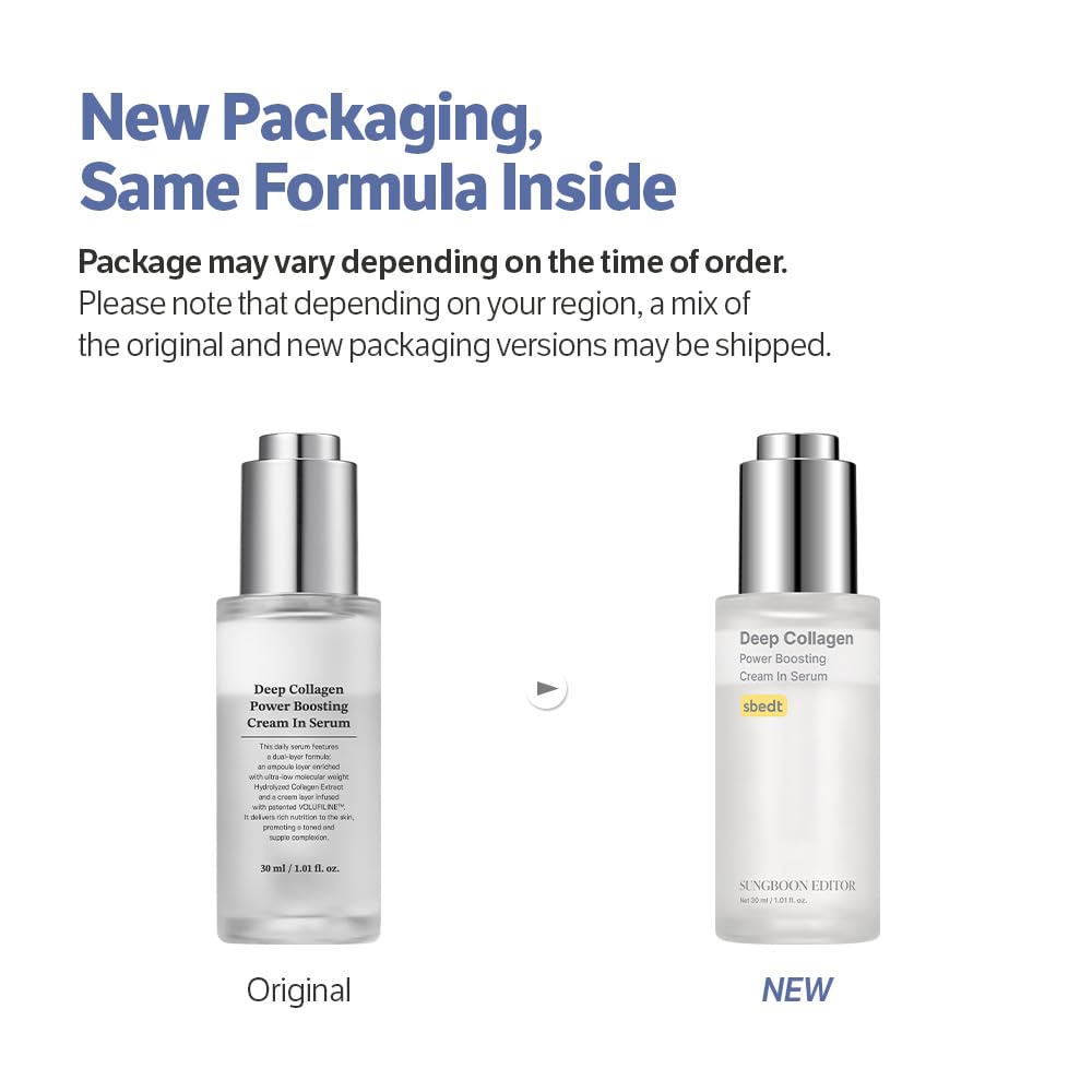 SUNGBOON EDITOR	Deep Collagen Power Boosting Cream In Serum [30ml]